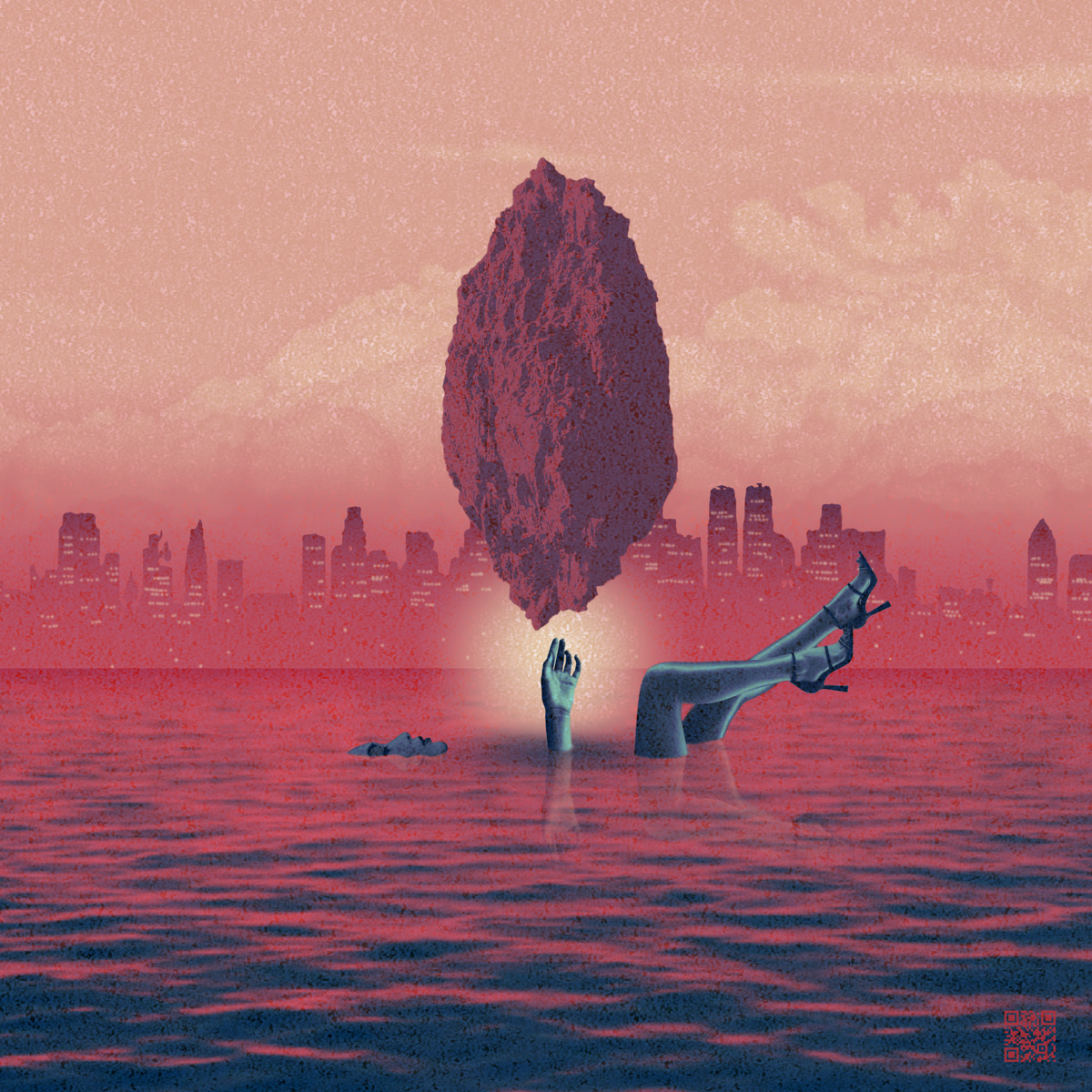 Alienated from the City — digital collage by Takayuki.O