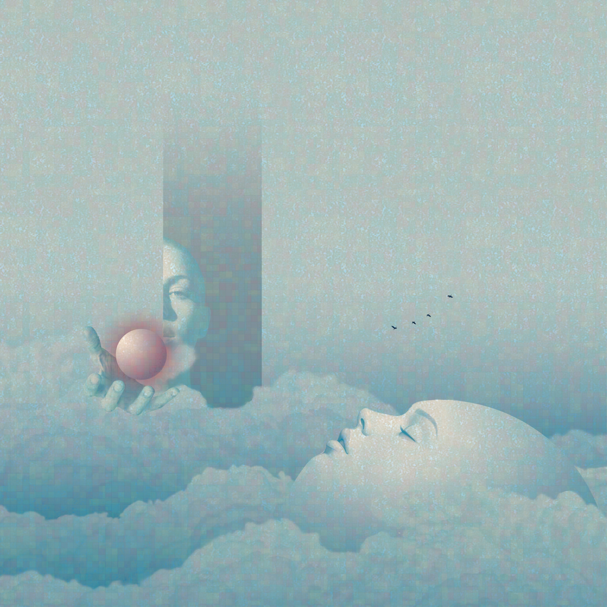 Conception — digital collage by Takayuki.O