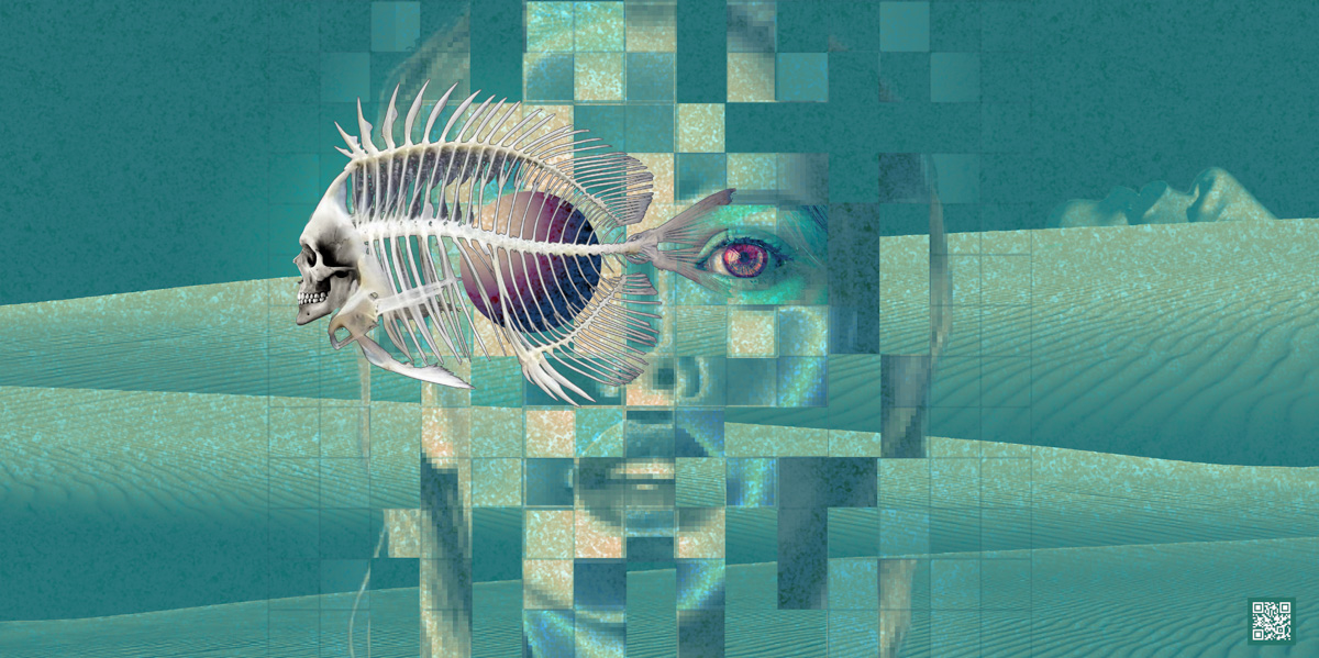 Deep Sea Sacred Ground 2 — digital collage by Takayuki.O