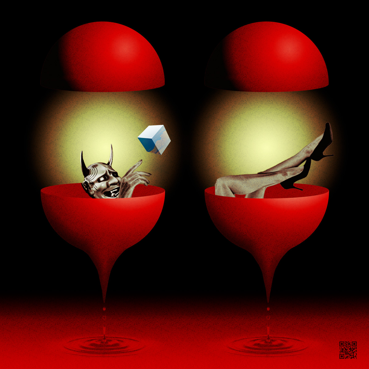 End of Malice — digital collage by Takayuki.O
