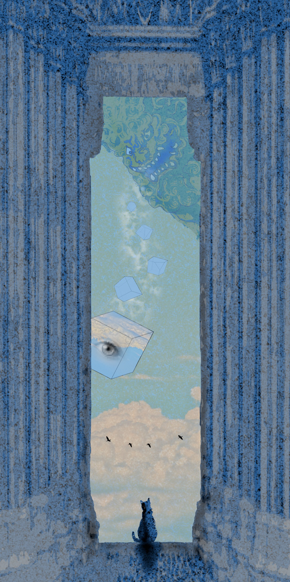 Prophecy — digital collage by Takayuki.O