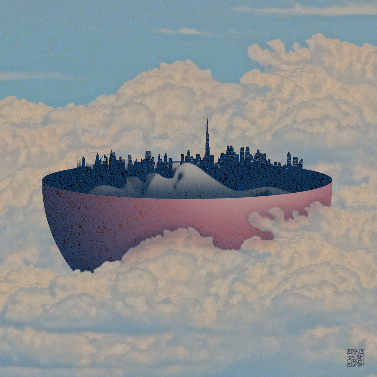 Silence — digital collage by Takayuki.O
