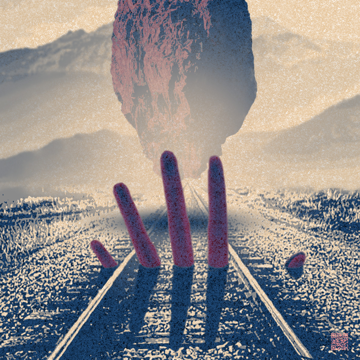 That Which Must Not Be Touched — digital collage by Takayuki.O